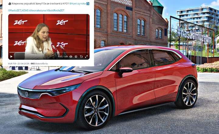 Prototyp Izery z 2019 roku - już wiadomo, że takie auto nie powstanie / autor: materiały prasowe EMP / X @radioZET - screen
