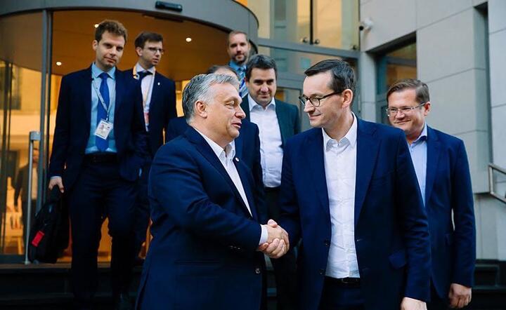 Premierzy Polski i Węgier / autor: fot. Facebook/Mateusz Morawiecki