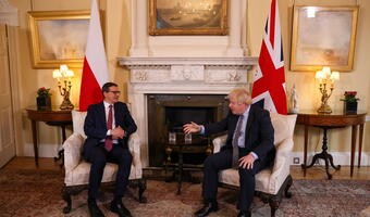 Johnson zapewnia Polskę o solidarności i przypomina "Solidarność"