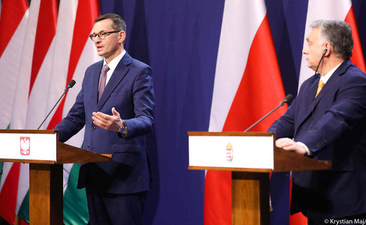 Mateusz Morawiecki i Viktor Orban / autor: KPRM/Krystian Maj