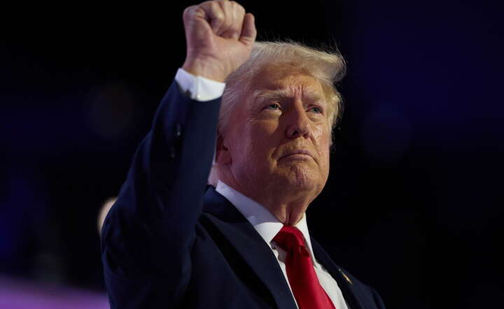 Donald Trump został oficjalnie kandydatem Partii Republikańskiej w jesiennych wyborach prezydenckich / autor: PAP/EPA/ALLISON DINNER EPA-EFE/ALLISON DINNER