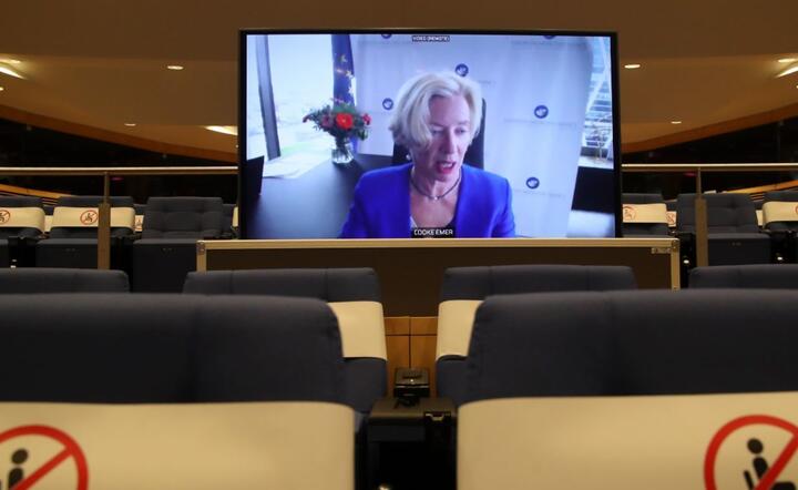dyrektor Europejskiej Agencji Leków (EMA) Emer Cooke / autor: PAP/EPA/YVES HERMAN / POOL