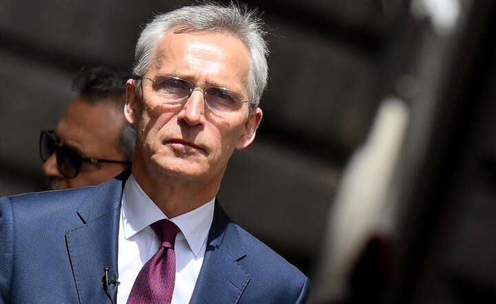 Sekretarz generalny NATO Jens Stoltenberg / autor: PAP/EPA/ETTORE FERRARI 