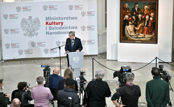 Powrót obrazu Łukasza Cranacha do Wrocławia / autor: PAP