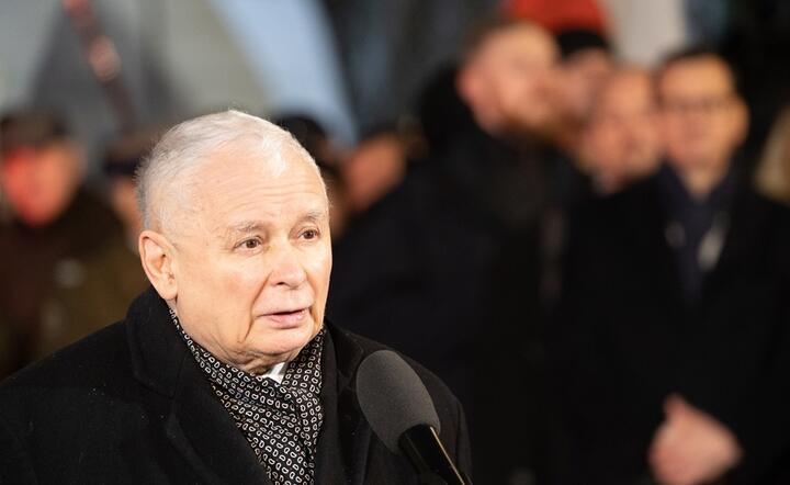 Jarosław Kaczyński, prezes PiS / autor: Fratria