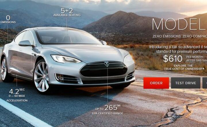 Źródło: http://www.teslamotors.com
