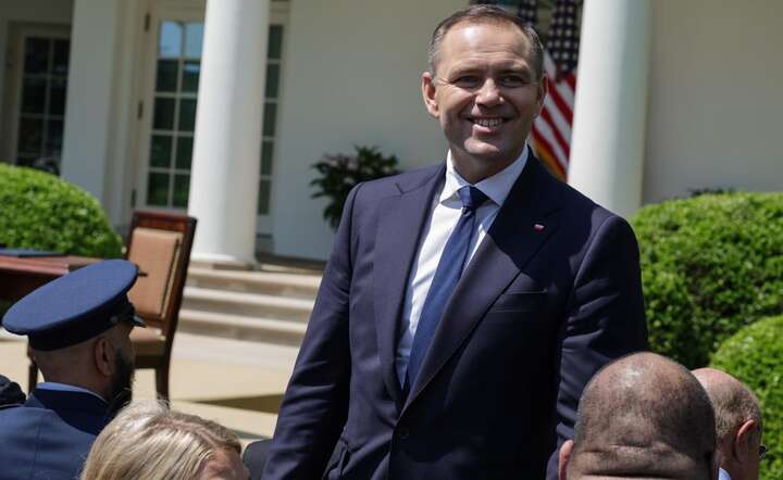 Karol Nawrocki wśród gości prezydenta Donalda Trumpa w Białym Domu / autor: @NawrockiKn