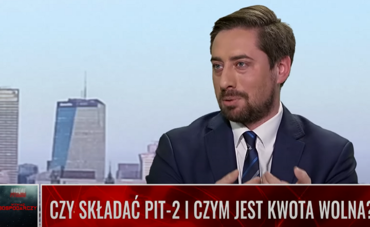 Aleksander Łożykowski, dyrektor departamentu podatków dochodowych w Ministerstwie Finansów. / autor: Fratria