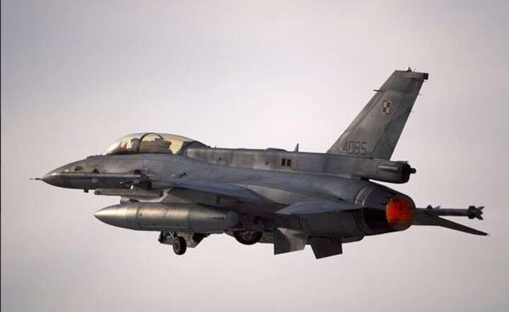 Myśliwiec F-16 polskich sił powietrznych / autor: Pixabay
