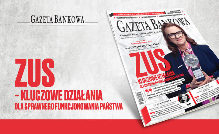 Okładka Gazety Bankowej / autor: Fratria