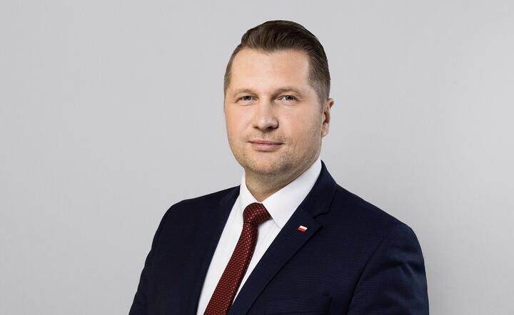 Dr hab. Przemysław Czarnek, prof. KUL minister edukacji i nauki / autor: materiały prasowe