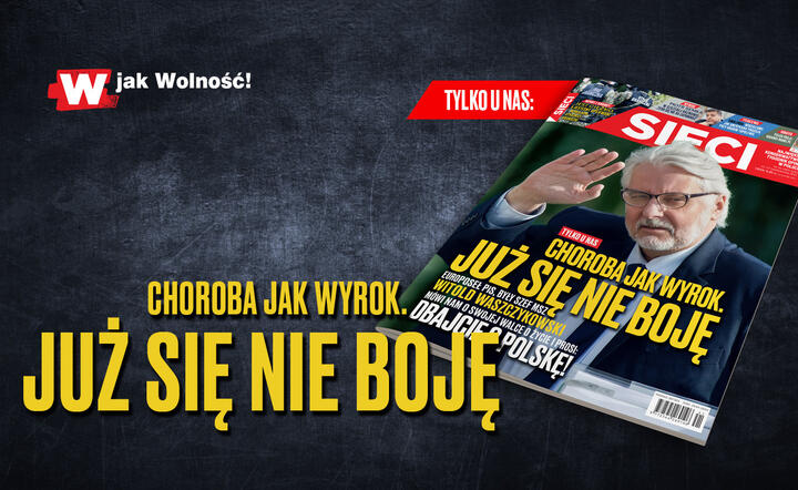 okładka tygodnika Sieci / autor: Fratria