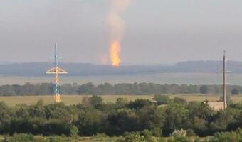 Uszkodzili gazociąg na linii Donieck-Mariupol, przesył stanął