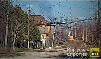 Partyzanci podpalili bazę rosyjskich wojsk