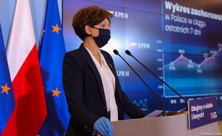 Minister Rodziny i Polityki Społecznej Marlena Maląg / autor: Adam Guz/KPRM