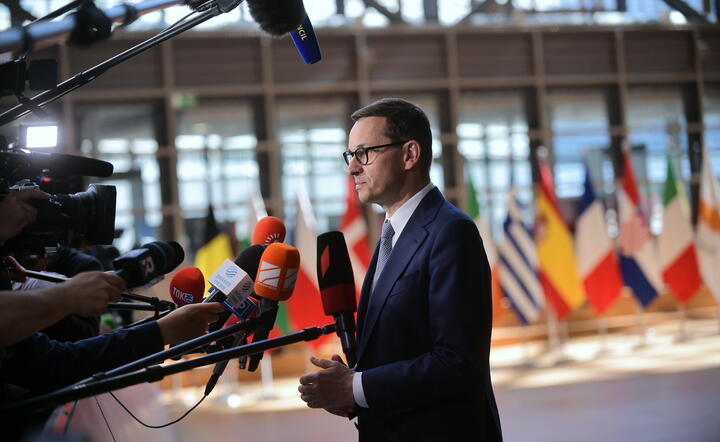Premier Mateusz Morawiecki  / autor: PAP/Marcin Obara