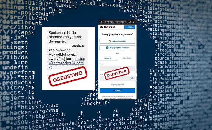 CERT: Tak oszuści podszywają się pod Santander i Otomoto