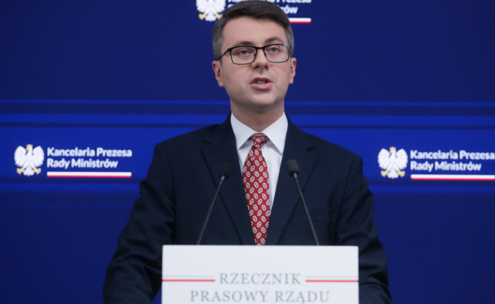 rzecznik rządu Piotr Müller / autor: PAP/Albert Zawada