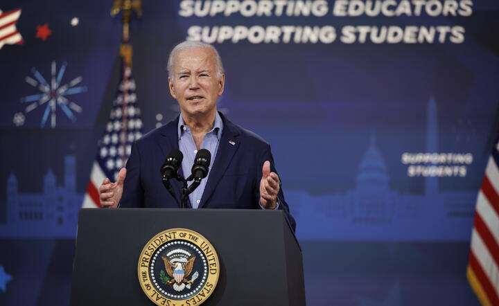 Prezydent USA Joe Biden / autor: PAP