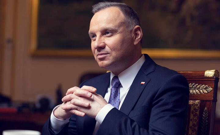 Prezydent Andrzej Duda / autor: Fratria