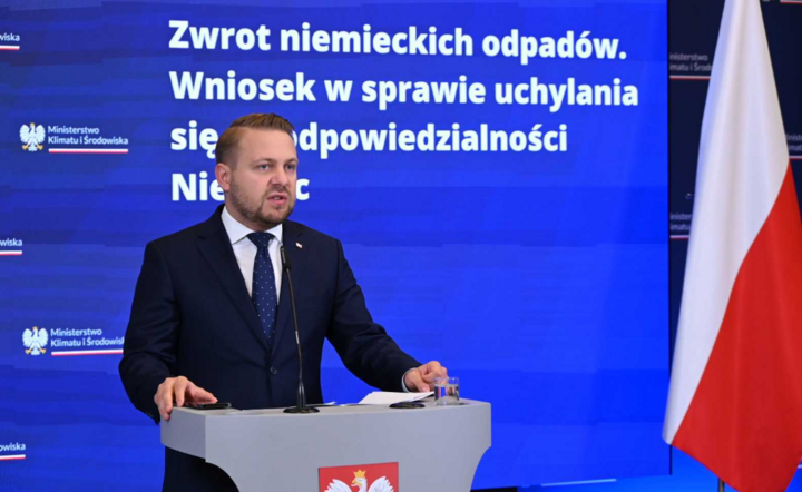 Wiceminister klimatu i środowiska Jacek Ozdoba / autor: Twitter/Ministerstwo Klimatu i Środowiska