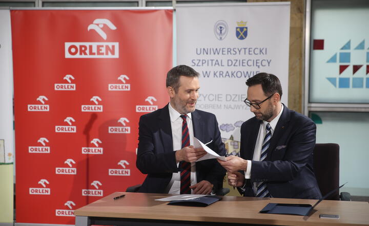 Wojciech Cyrul i Daniel Obajtek / autor: PAP
