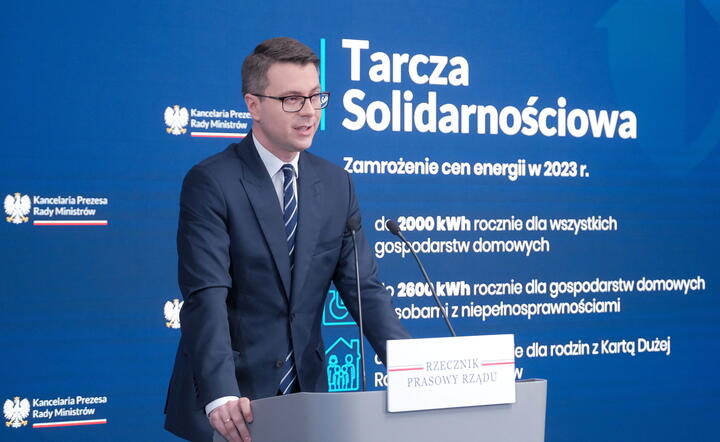 rzecznik rządu Piotr Müller / autor: fotoserwis PAP