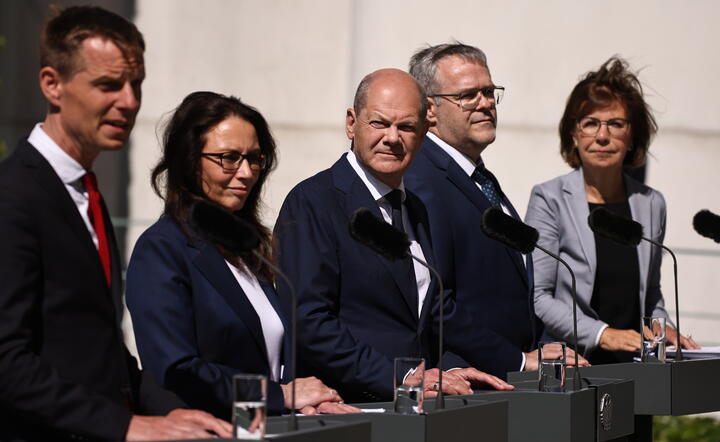 Kanclerz Niemiec Olaf Scholz / autor: pap