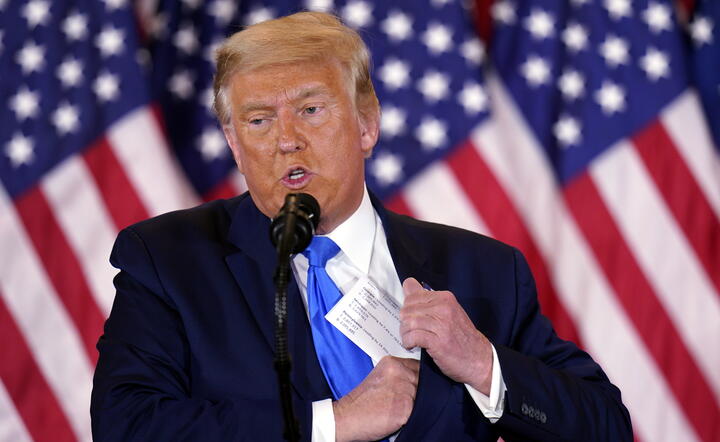 prezydent USA Donald Trump / autor: fotoserwis PAP