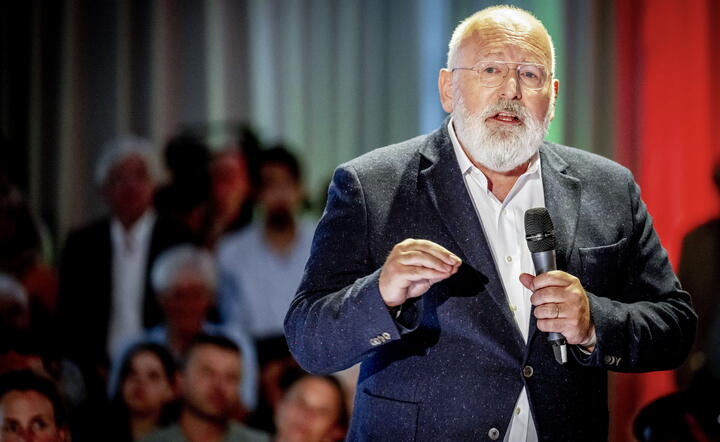 Wiceprzewodniczący KE Frans Timmermans / autor: PAP