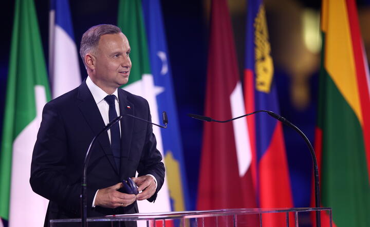 Prezydent RP Andrzej Duda / autor: PAP/Łukasz Gągulski
