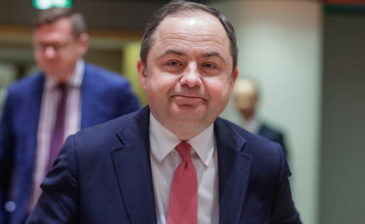 Konrad Szymański / autor: PAP/EPA/STEPHANIE LECOCQ