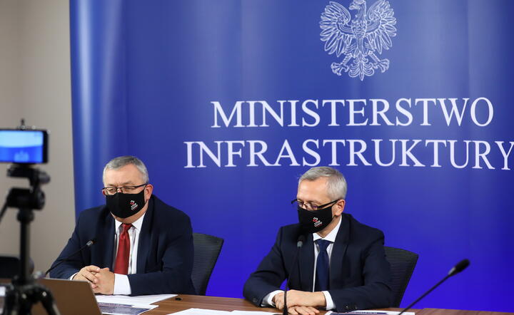Andrzej Adamczyk i Marek Zagórski / autor: PAP