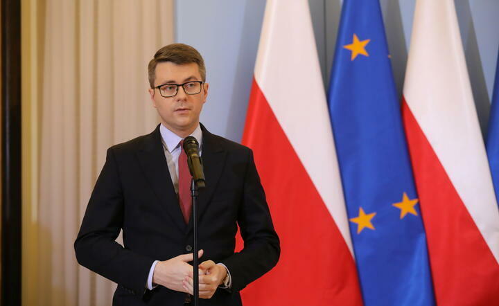 Rzecznik prasowy rządu Piotr Muller / autor: PAP