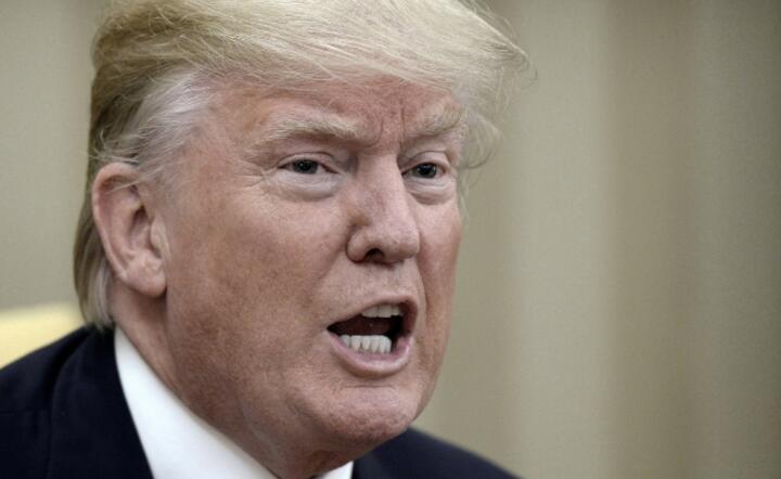 Prezydent Donald Trump, fot. PAP/EPA/OLIVIER DOULIERY 
