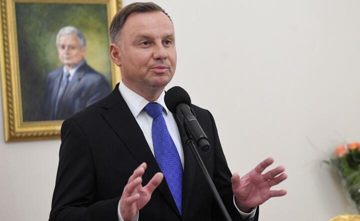 Prezydent Andrzej Duda / autor: PAP/Radek Pietruszka