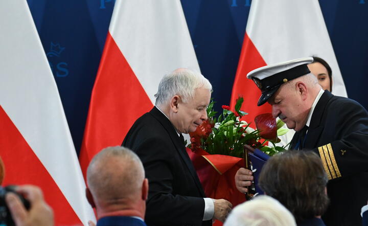 Jarosław Kaczyński w Szczecinie / autor: PAP