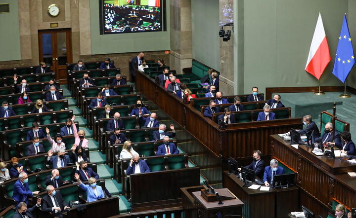 Posiedzenie sejmu / autor: PAP/Rafał Guz
